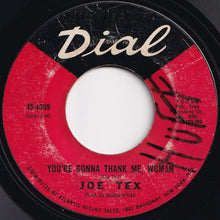 画像をギャラリービューアに読み込む, Joe Tex - Men Are Gettin' Scarce / You're Gonna Thank Me, Woman (7 inch Record / Used)