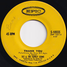 画像をギャラリービューアに読み込む, Sly & The Family Stone - Thank You (Falettinme Be Mice Elf Agin) / Everybody Is A Star (7 inch Record / Used)