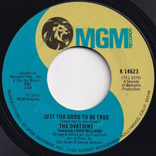 画像をギャラリービューアに読み込む, Ovations - Having A Party (Medley) / Just Too Good To Be True (7 inch Record / Used)