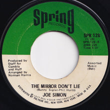 画像をギャラリービューアに読み込む, Joe Simon - Power Of Love / The Mirror Don't Lie (7 inch Record / Used)