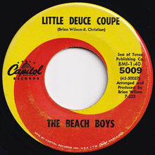 画像をギャラリービューアに読み込む, Beach Boys - Surfer Girl / Little Deuce Coupe (7 inch Record / Used)