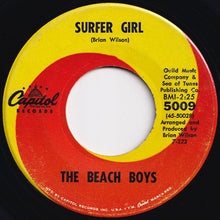 画像をギャラリービューアに読み込む, Beach Boys - Surfer Girl / Little Deuce Coupe (7 inch Record / Used)