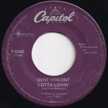 Load image into Gallery viewer, Gene Vincent - Be-Bop-A-Lula / Lotta Lovin' (7 inch Record / Used)