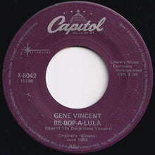 Load image into Gallery viewer, Gene Vincent - Be-Bop-A-Lula / Lotta Lovin' (7 inch Record / Used)