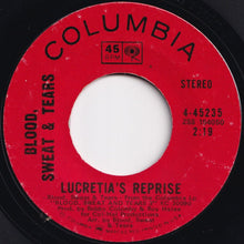 Load image into Gallery viewer, Blood, Sweat & Tears - Lucretia Mac Evil / Lucretia's Reprise (7 inch Record / Used)