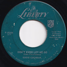 Load image into Gallery viewer, Eddie Cochran - C'mon Everybody / Don't Ever Let Me Go (7 inch Record / Used)
