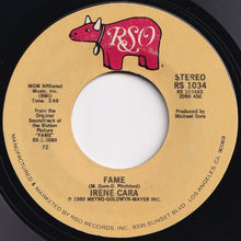 画像をギャラリービューアに読み込む, Irene Cara - Fame / Never Alone (7 inch Record / Used)