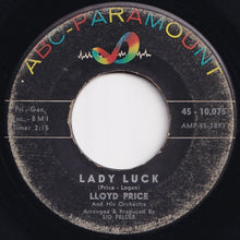 Load image into Gallery viewer, Lloyd Price And His Orchestra - Lady Luck / Never Let Me Go (7 inch Record / Used)