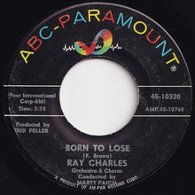 画像をギャラリービューアに読み込む, Ray Charles - I Can't Stop Loving You / Born To Lose (7 inch Record / Used)
