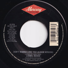 画像をギャラリービューアに読み込む, Lionel Richie - Don't Wanna Lose You (Radio Version) / (Album Version) (7 inch Record / Used)