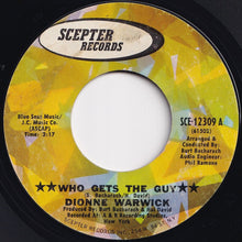画像をギャラリービューアに読み込む, Dionne Warwick - Who Gets The Guy / Walk The Way You Talk (7 inch Record / Used)