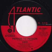 画像をギャラリービューアに読み込む, Average White Band - Cut The Cake / Person To Person (7 inch Record / Used)