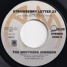 画像をギャラリービューアに読み込む, Brothers Johnson - Strawberry Letter #23 / Dancin' And Prancin' (7 inch Record / Used)