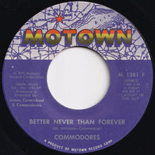 画像をギャラリービューアに読み込む, Commodores - Sweet Love / Better Never Than Forever (7 inch Record / Used)