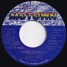 Load image into Gallery viewer, Diana Ross - Upside Down / Friend To Friend (7 inch Record / Used)