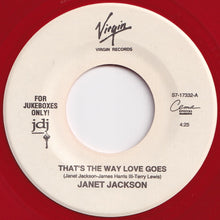 画像をギャラリービューアに読み込む, Janet Jackson - That's The Way Love Goes / (Instrumental) (7 inch Record / Used)