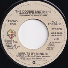 画像をギャラリービューアに読み込む, Doobie Brothers - Minute By Minute (Mono) / (Stereo) (7 inch Record / Used)