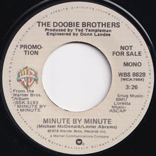 画像をギャラリービューアに読み込む, Doobie Brothers - Minute By Minute (Mono) / (Stereo) (7 inch Record / Used)