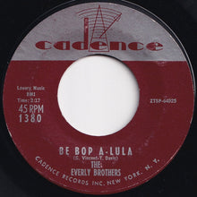 画像をギャラリービューアに読み込む, Everly Brothers - When Will I Be Loved / Be Bop A-Lula (7 inch Record / Used)