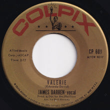 画像をギャラリービューアに読み込む, James Darren - Goodbye Cruel World / Valerie (7 inch Record / Used)
