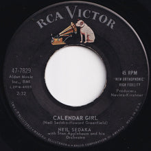 画像をギャラリービューアに読み込む, Neil Sedaka - Calendar Girl / The Same Old Fool (7 inch Record / Used)