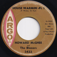 画像をギャラリービューアに読み込む, Howard McGhee And The Blazers - House Warmin' (Part 1) / (Part 2) (7 inch Record / Used)