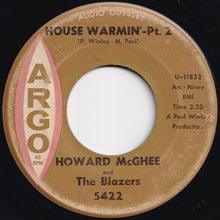 画像をギャラリービューアに読み込む, Howard McGhee And The Blazers - House Warmin' (Part 1) / (Part 2) (7 inch Record / Used)