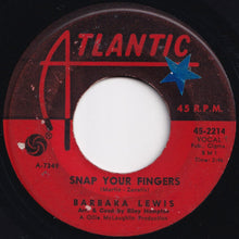 画像をギャラリービューアに読み込む, Barbara Lewis - Snap Your Fingers / Puppy Love (7 inch Record / Used)