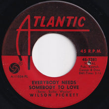 画像をギャラリービューアに読み込む, Wilson Pickett - Everybody Needs Somebody To Love / Nothing You Can Do (7 inch Record / Used)