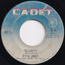 画像をギャラリービューアに読み込む, Etta James - Security / I'm Gonna Take What He's Got (7 inch Record / Used)