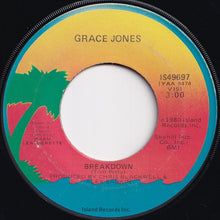 画像をギャラリービューアに読み込む, Grace Jones - Pull Up To The Bumper / Breakdown (7 inch Record / Used)