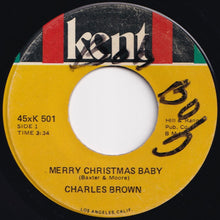 画像をギャラリービューアに読み込む, Charles Brown - Merry Christmas Baby / 3 O'Clock Blues (7 inch Record / Used)