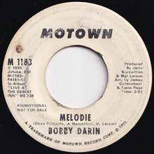 Load image into Gallery viewer, Bobby Darin - Melodie / Melodie (7 inch Record / Used)