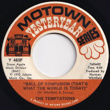 画像をギャラリービューアに読み込む, Temptations - Don't Let The Joneses Get You Down / Ball Of Confusion (That's What The World Is Today) (7 inch Record / Used)