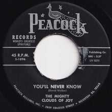 画像をギャラリービューアに読み込む, Mighty Clouds Of Joy - You'll Never Know / Nearer To Thee (7 inch Record / Used)