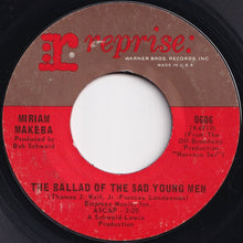 画像をギャラリービューアに読み込む, Miriam Makeba - Pata Pata / The Ballad Of The Sad Young Men (7 inch Record / Used)