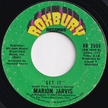 画像をギャラリービューアに読み込む, Marion Jarvis - Hell Of A Fix / Get It (7 inch Record / Used)