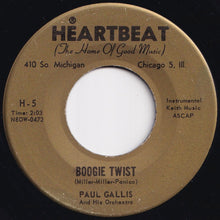 画像をギャラリービューアに読み込む, Paul Gallis And His Orchestra - Boogie Twist / Sweet Sue Cha-Cha-Twist (7 inch Record / Used)