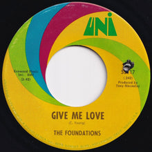 画像をギャラリービューアに読み込む, Foundations - In The Bad, Bad Old Days (Before You Loved Me) / Give Me Love (7 inch Record / Used)