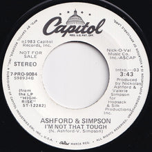 画像をギャラリービューアに読み込む, Ashford & Simpson - I'm Not That Tough / I'm Not That Tough (7 inch Record / Used)