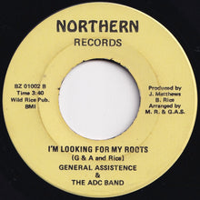 画像をギャラリービューアに読み込む, General Assistence - Pleasing Plump / I'm Looking For My Roots (7 inch Record / Used)