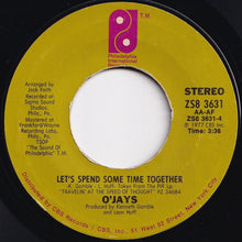 画像をギャラリービューアに読み込む, O'Jays - Work On Me / Let's Spend Some Time Together (7 inch Record / Used)
