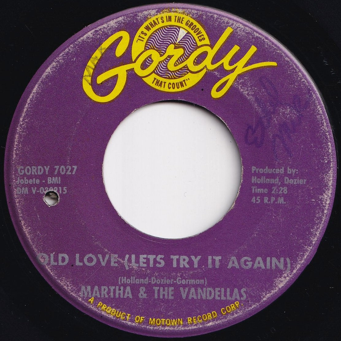 英7” Martha &amp; The Vandellas Live Wire / Old Love (Lets Try It Again) SS272 STATESIDE /00080 Martha & the Vandellas, Old Love(Lets Try It Again) / Live