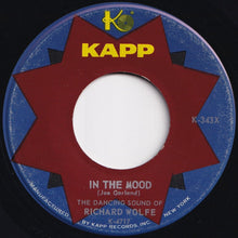 画像をギャラリービューアに読み込む, Richard Wolfe - In The Mood / Boogie Woogie (7 inch Record / Used)