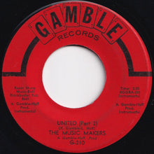 画像をギャラリービューアに読み込む, Music Makers - United (Part 1) / (Part 2) (7 inch Record / Used)