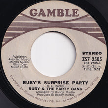 画像をギャラリービューアに読み込む, Ruby & The Party Gang - Ruby's Surprise Party / Too Much Pride (7 inch Record / Used)