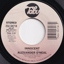 画像をギャラリービューアに読み込む, Alexander O'Neal - Innocent / Are You The One? (7 inch Record / Used)