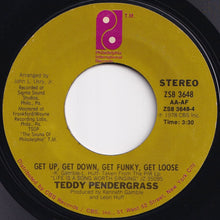 画像をギャラリービューアに読み込む, Teddy Pendergrass - Close The Door / Get Up, Get Down, Get Funky, Get Loose (7 inch Record / Used)