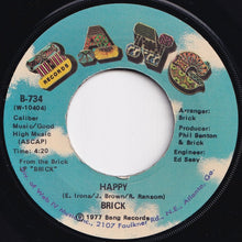 画像をギャラリービューアに読み込む, Brick - Dusic / Happy (7 inch Record / Used)
