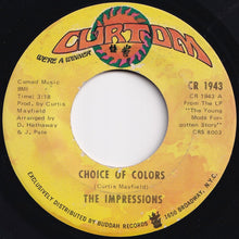 画像をギャラリービューアに読み込む, Impressions - Choice Of Colors / Mighty Mighty Spade & Whitey (7 inch Record / Used)